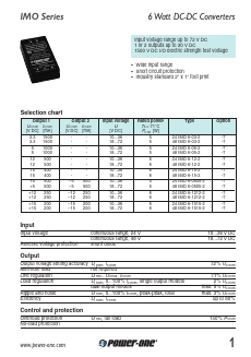 24IMO6-03-2 Datasheet PDF Power-One Inc.