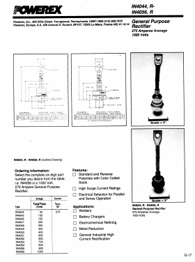 R-IN4045 Datasheet PDF Powerex