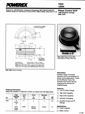 T9G0091203 Datasheet PDF Powerex