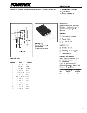 RM50HG-12S Datasheet PDF Powerex
