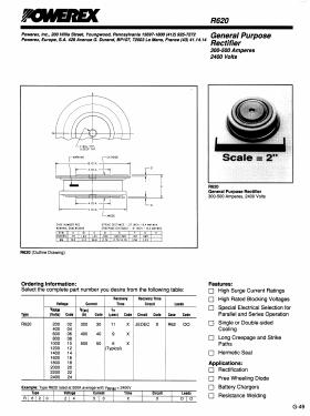 R6201230 Datasheet PDF Powerex