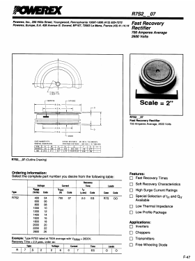 R7S2--07 Datasheet PDF Powerex