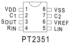 PT2351-S Datasheet PDF Princeton Technology