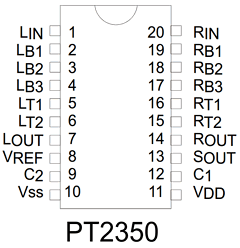 PT2350-S Datasheet PDF Princeton Technology