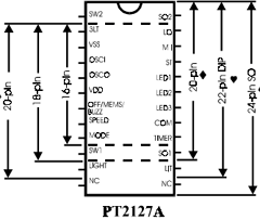 PT2127A-L81 Datasheet PDF Princeton Technology