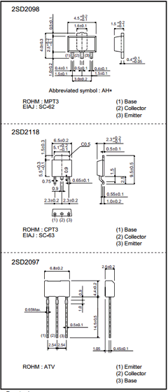D2166 Datasheet PDF ROHM Semiconductor