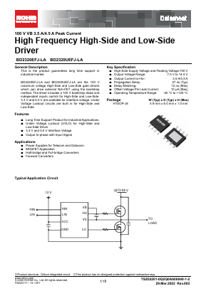 BD2320UEFJ-LAE2 Datasheet PDF ROHM Semiconductor