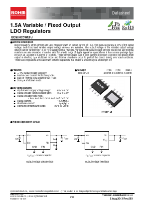 BD25HC5WEFJ Datasheet PDF ROHM Semiconductor