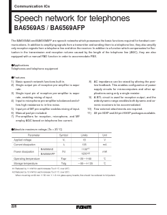 BA6569AFP Datasheet PDF ROHM Semiconductor