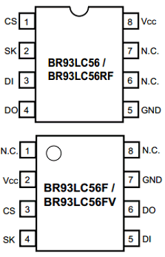 BR93LC56F Datasheet PDF ROHM Semiconductor