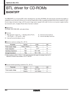 BA5972FP Datasheet PDF ROHM Semiconductor