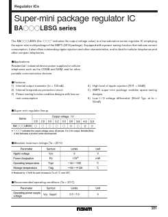 BAOOLBSG Datasheet PDF ROHM Semiconductor