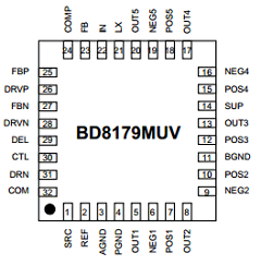 BD8179MUV-E2 Datasheet PDF ROHM Semiconductor