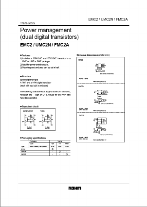FMC2A_ Datasheet PDF ROHM Semiconductor