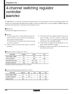 BA9737KV Datasheet PDF ROHM Semiconductor