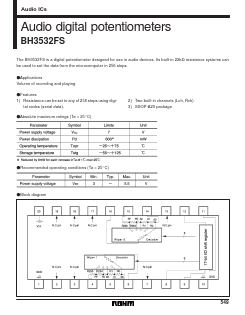 BH3532FS Datasheet PDF ROHM Semiconductor