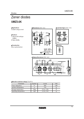 UMZ11K Datasheet PDF ROHM Semiconductor