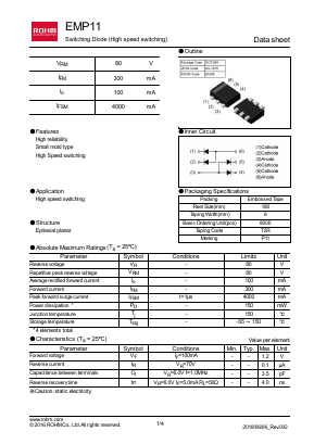 EMP11T2R Datasheet PDF ROHM Semiconductor