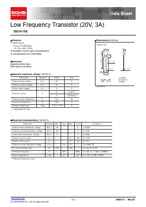 C4115S Datasheet PDF ROHM Semiconductor