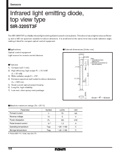 SIR-320ST3F Datasheet PDF ROHM Semiconductor