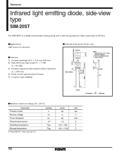 SIM-20ST Datasheet PDF ROHM Semiconductor