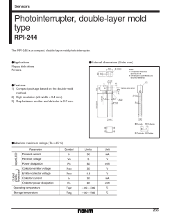 RPI-244 Datasheet PDF ROHM Semiconductor