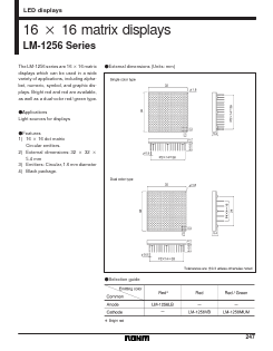 LM-1256LB Datasheet PDF ROHM Semiconductor