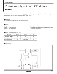 BP5311 Datasheet PDF ROHM Semiconductor