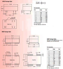 RP05-483.3SAW Datasheet PDF RECOM Electronic GmbH