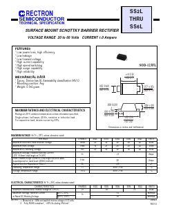 SS6L Datasheet PDF Rectron Semiconductor