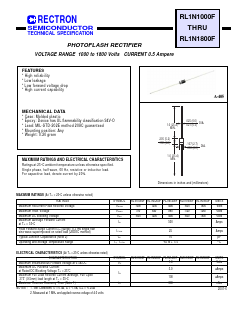 RL1N1800F Datasheet PDF Rectron Semiconductor
