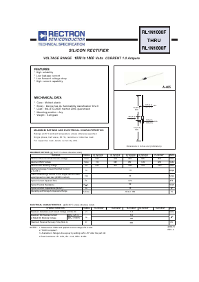 RL1N1800F-T Datasheet PDF Rectron Semiconductor