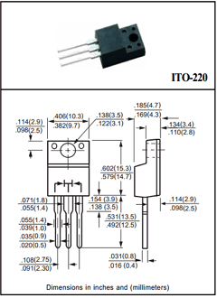 ISR2045C Datasheet PDF Rectron Semiconductor