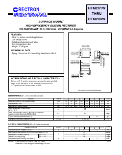 HFM205W Datasheet PDF Rectron Semiconductor