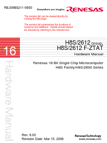 HD6432611 Datasheet PDF Renesas Electronics