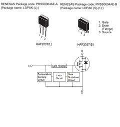 HAF2027 Datasheet PDF Renesas Electronics