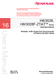 HD6433028TE Datasheet PDF Renesas Electronics