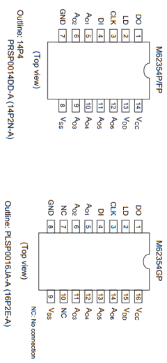 M62354P Datasheet PDF Renesas Electronics