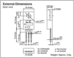 TF841M Datasheet PDF Sanken Electric co.,ltd.