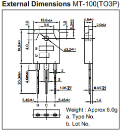 C3678 Datasheet PDF Sanken Electric co.,ltd.