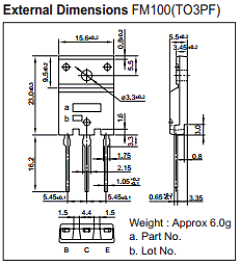 2SA1909 Datasheet PDF Sanken Electric co.,ltd.