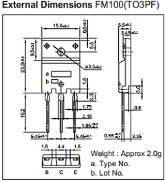 C4557 Datasheet PDF Sanken Electric co.,ltd.