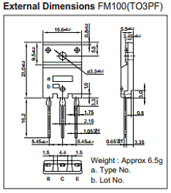 C5003 Datasheet PDF Sanken Electric co.,ltd.