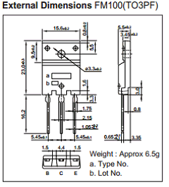 D2439 Datasheet PDF Sanken Electric co.,ltd.