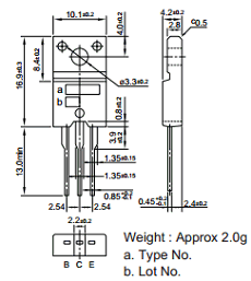 2SD2495 Datasheet PDF Sanken Electric co.,ltd.
