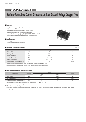 SI-3000LU Datasheet PDF Sanken Electric co.,ltd.
