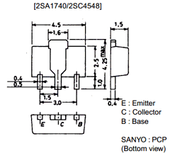 2SC4548 Datasheet PDF SANYO -> Panasonic