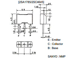 2SA1785 Datasheet PDF SANYO -> Panasonic