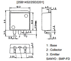 B1452 Datasheet PDF SANYO -> Panasonic