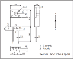 RD2003JS-SB Datasheet PDF SANYO -> Panasonic